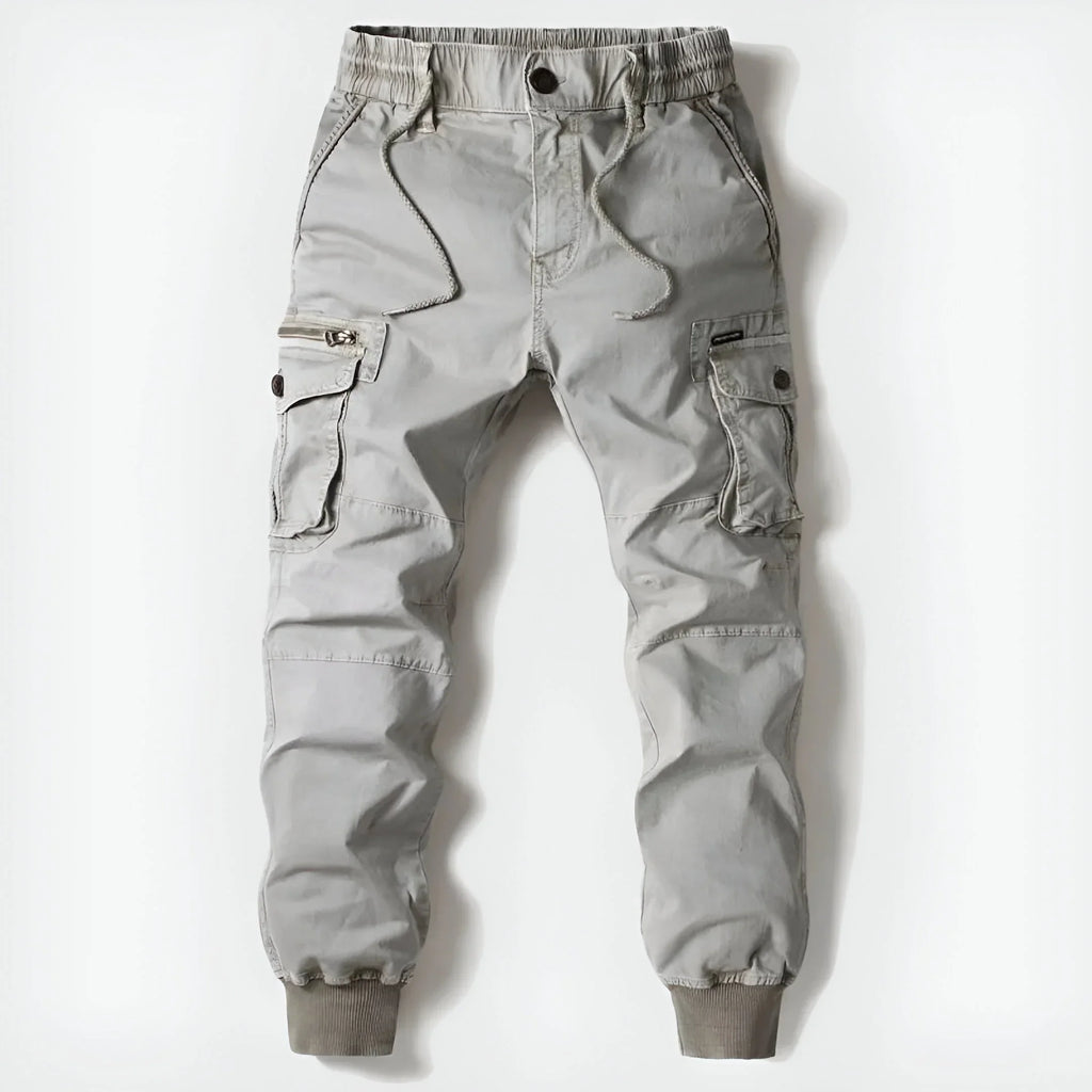 Pantaloni cargo in cotone da uomo