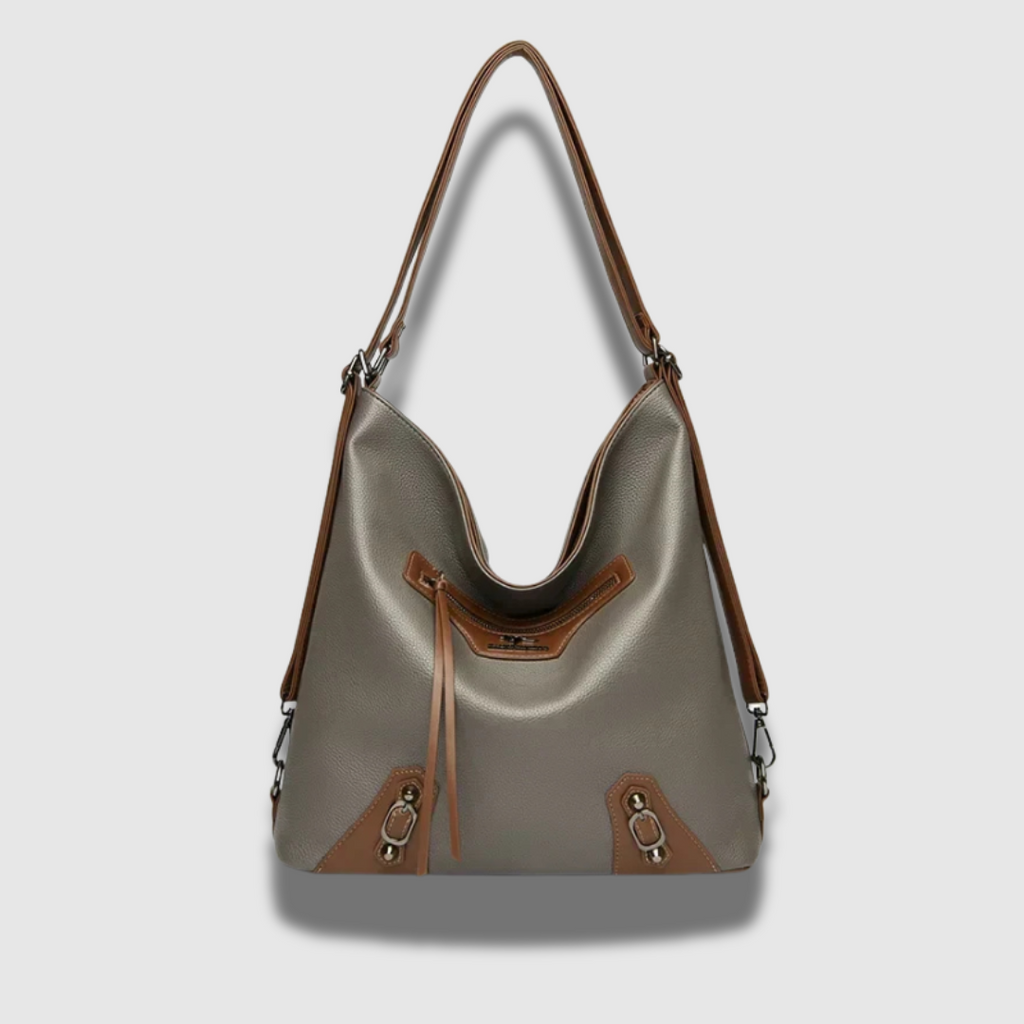Borsa a tracolla in pelle da donna funzionale ed elegante