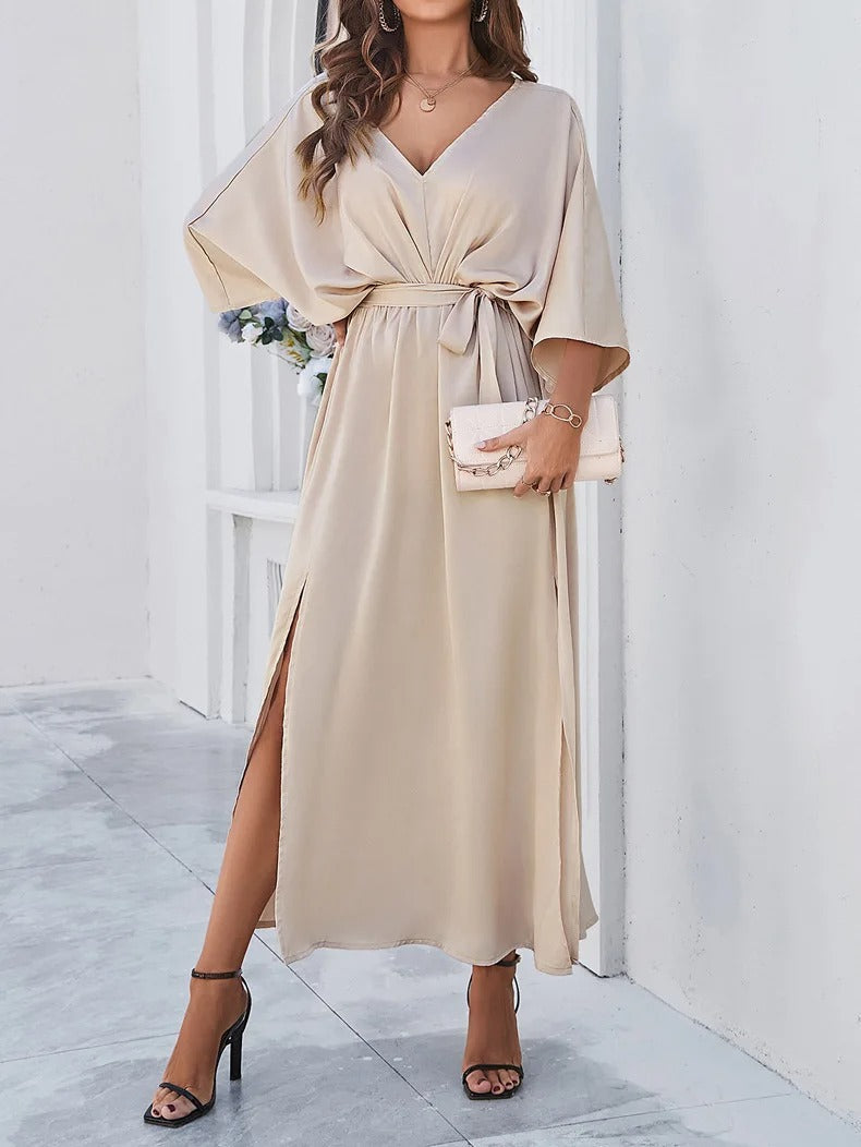 Abito Lungo Elegante Donna In Seta – Abito da sera perfetto