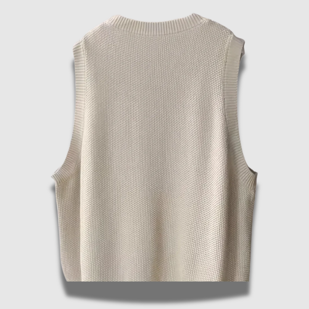 Gilet a girocollo di tendenza per donna