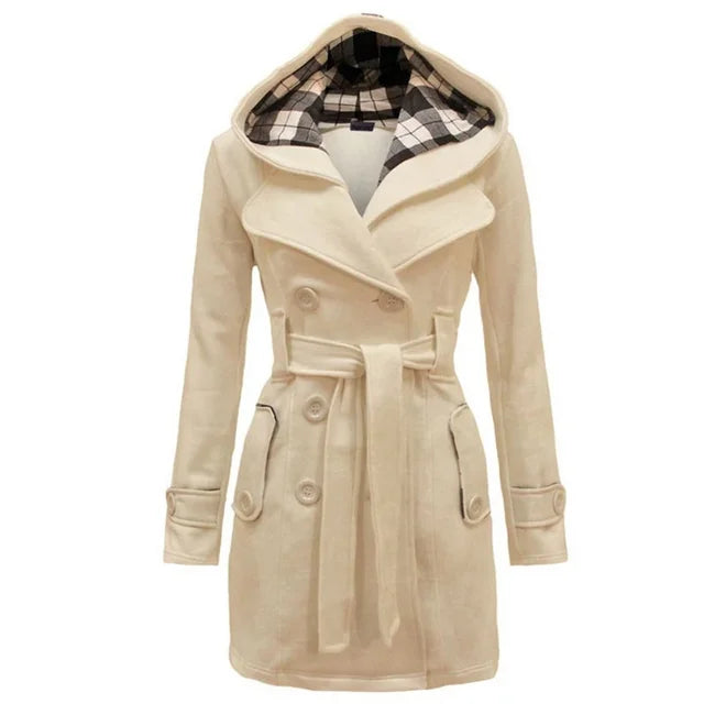 Trench impermeabile da donna - leggero, elegante e adatto a tutte le stagioni.