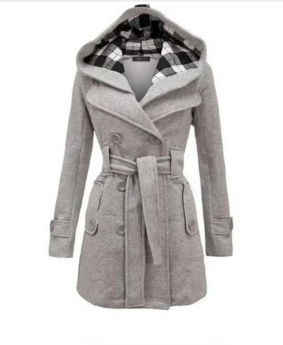 Trench impermeabile da donna - leggero, elegante e adatto a tutte le stagioni.