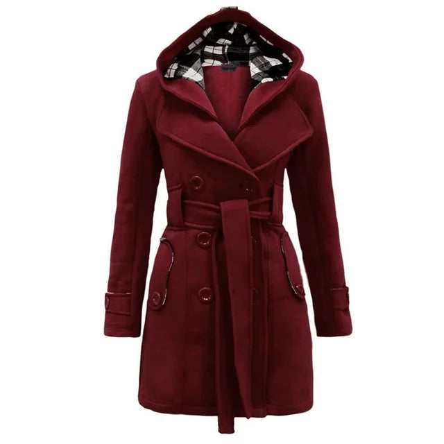Trench impermeabile da donna - leggero, elegante e adatto a tutte le stagioni.