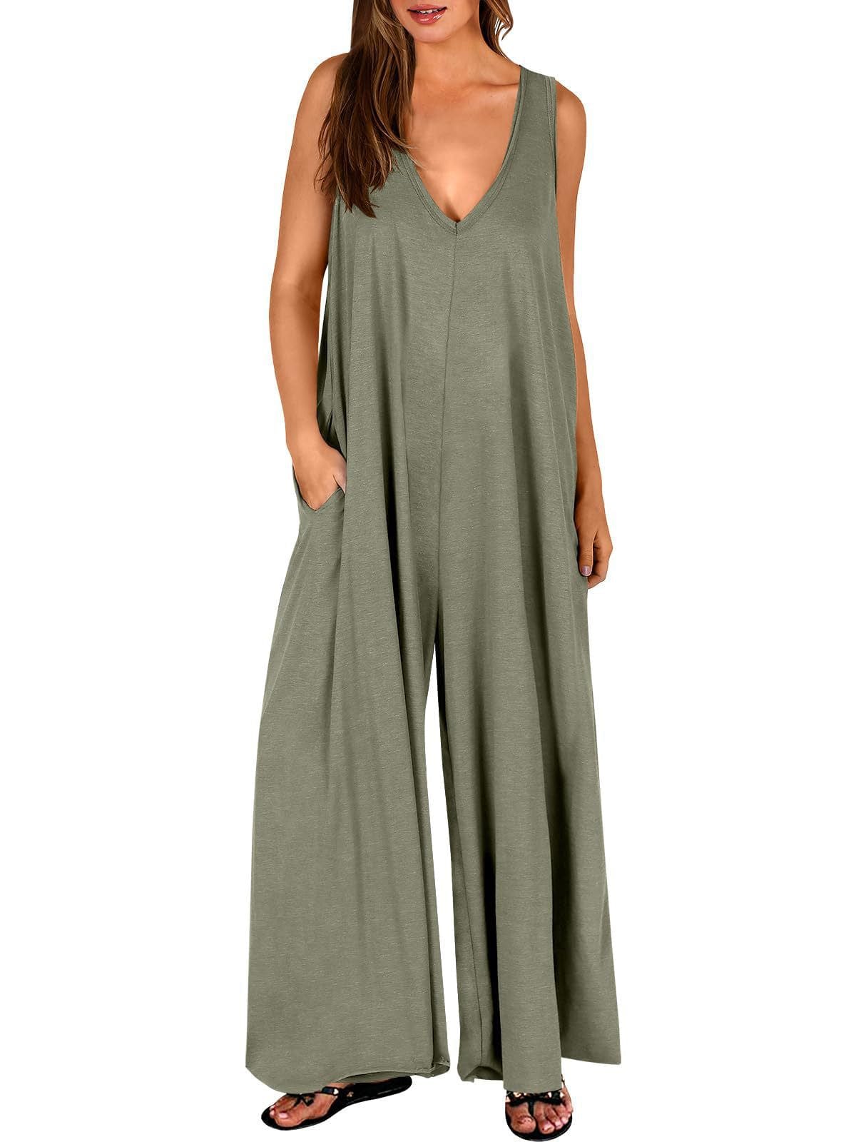 Tuta intera donna autunno – Jumpsuit morbida traspirante comoda per ogni figura