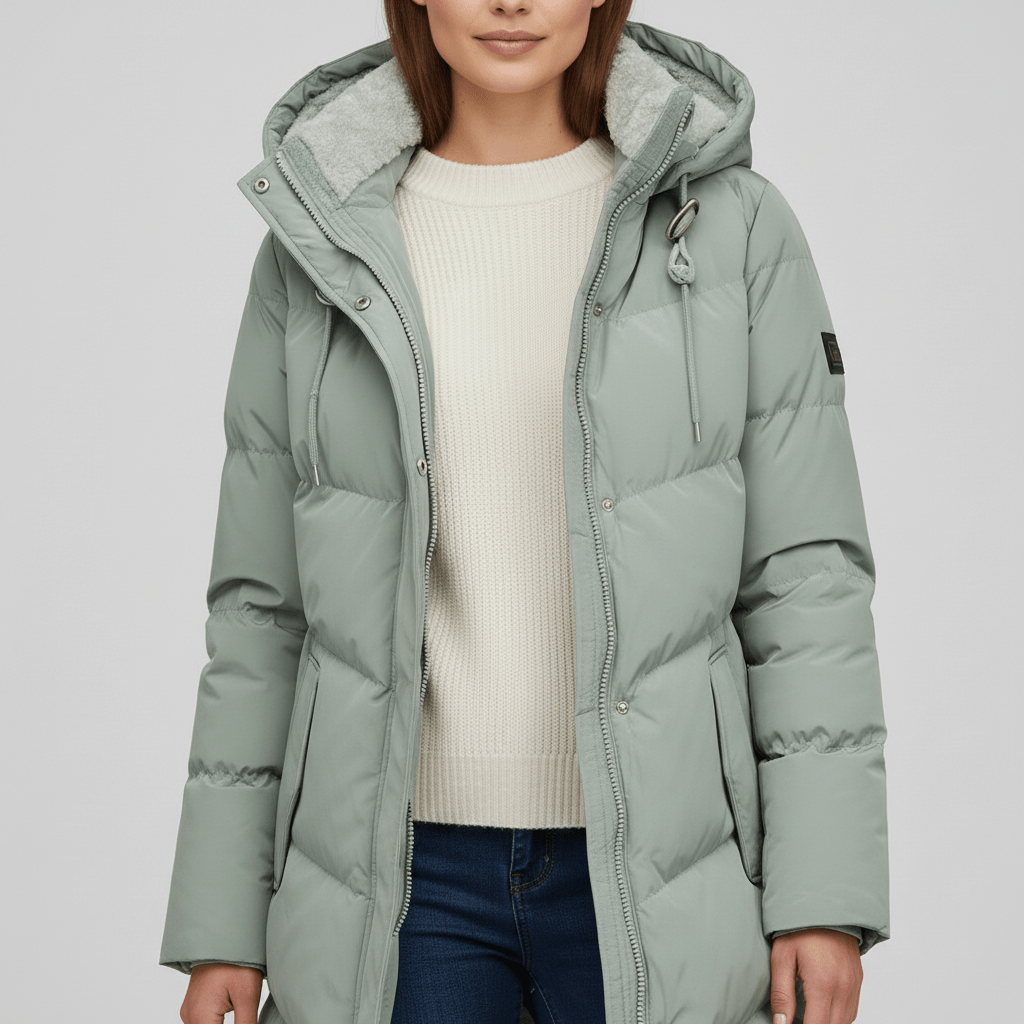 Parka d’hiver femme à capuche - Chaude et pratique