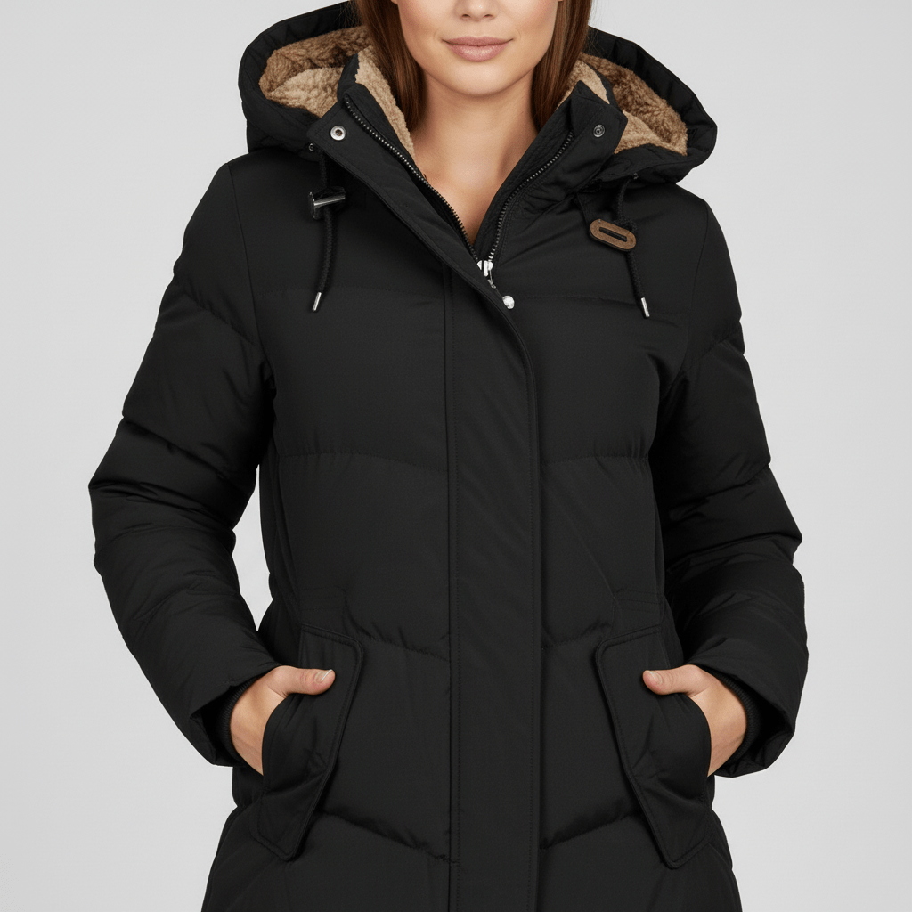 Parka d’hiver femme à capuche - Chaude et pratique