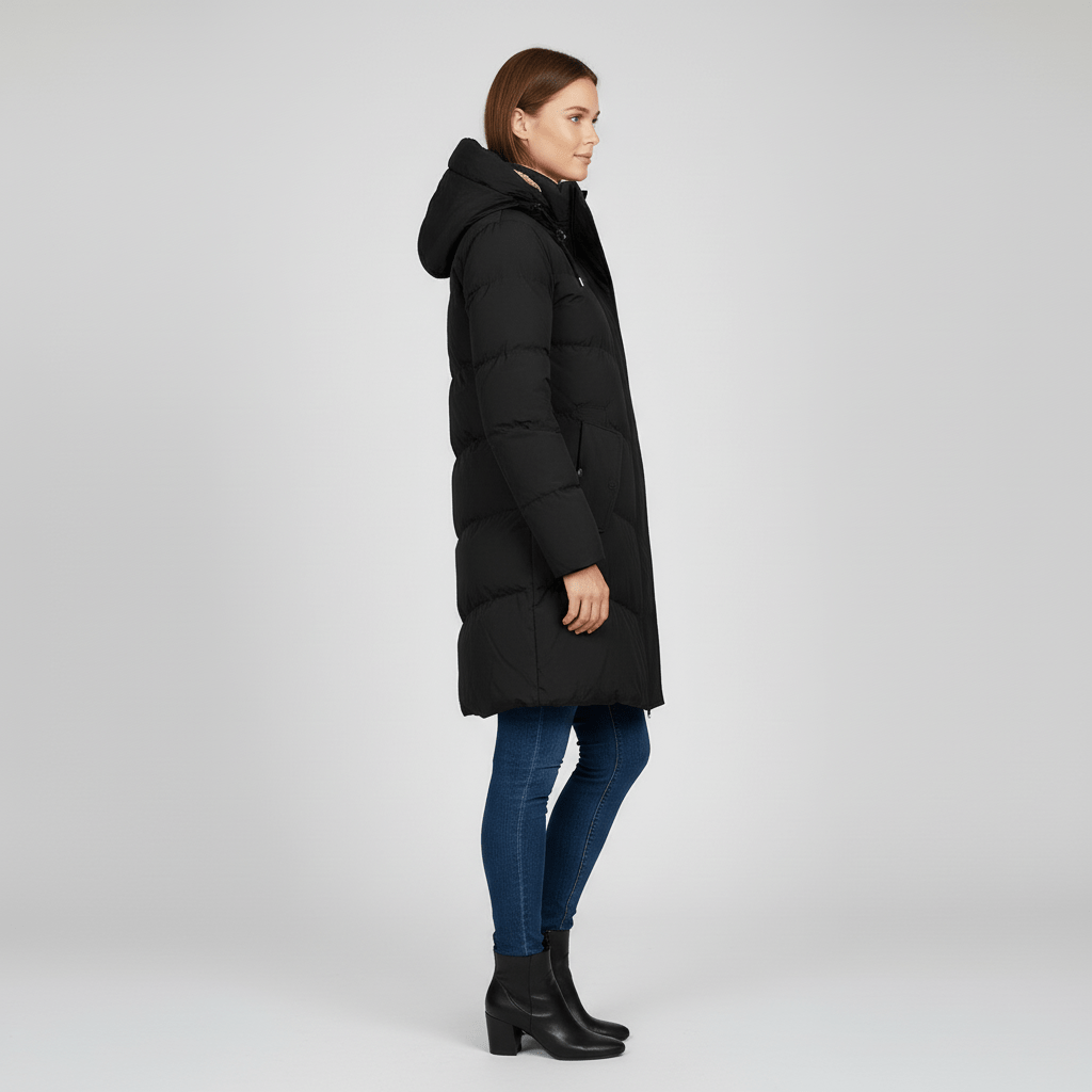 Parka d’hiver femme à capuche - Chaude et pratique