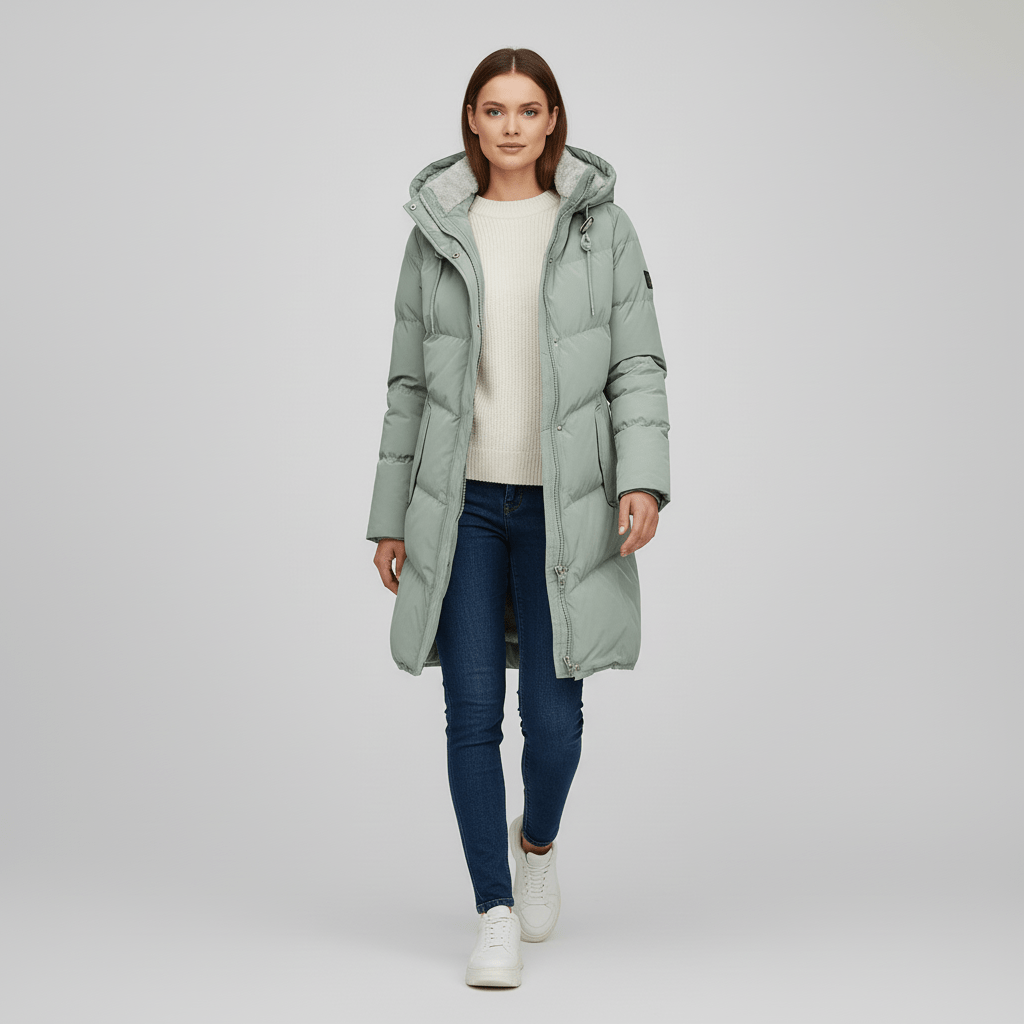 Parka d’hiver femme à capuche - Chaude et pratique