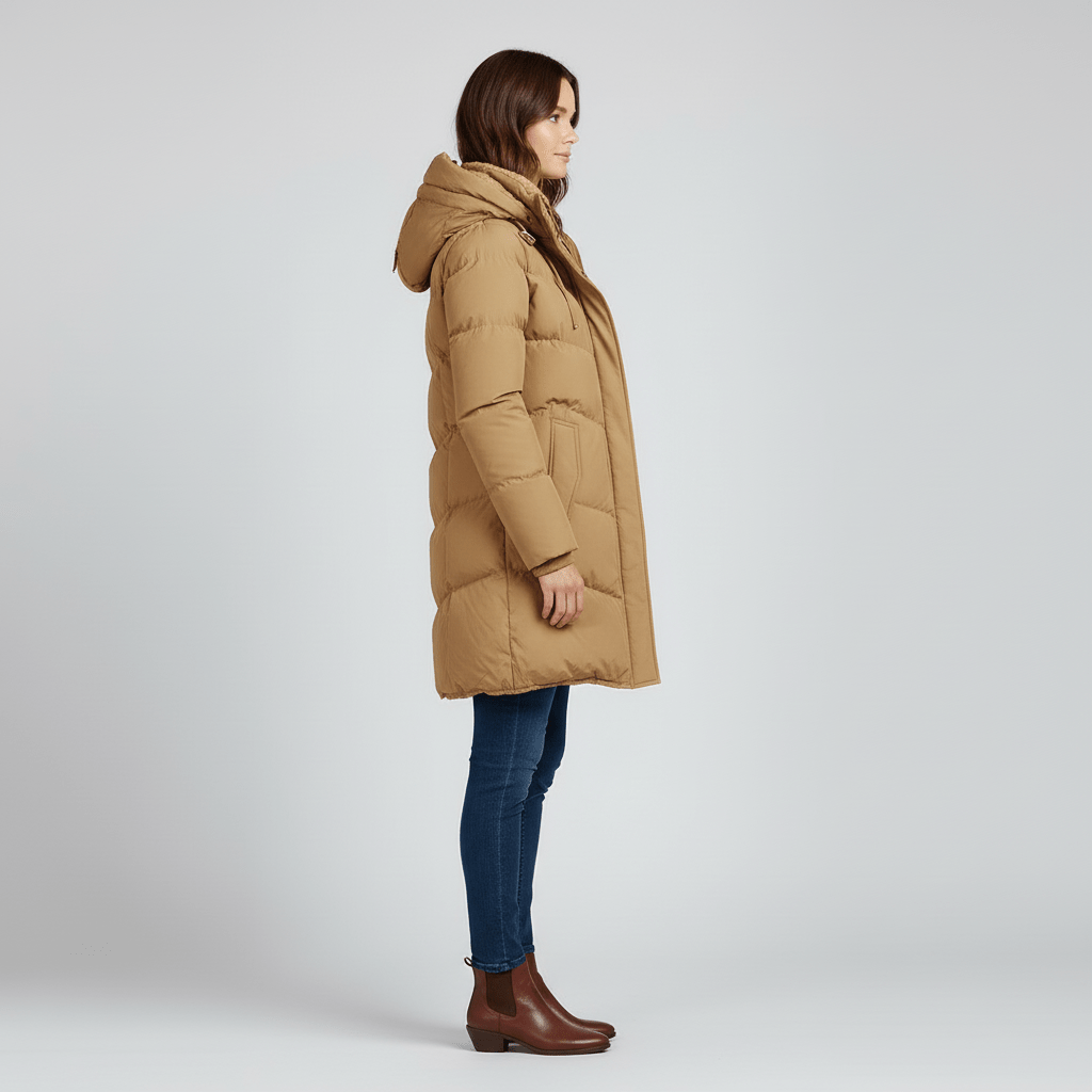 Parka d’hiver femme à capuche - Chaude et pratique