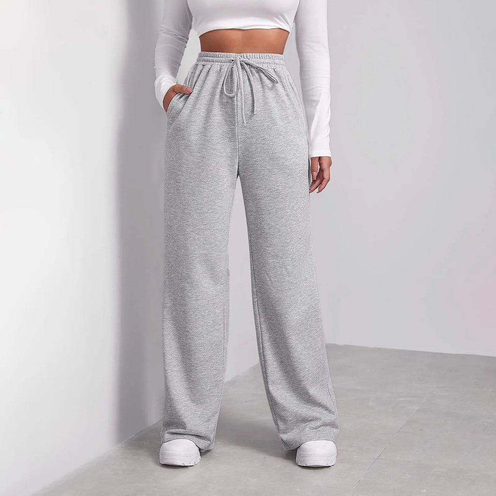 Pantaloni donna premium a gamba dritta versatili
