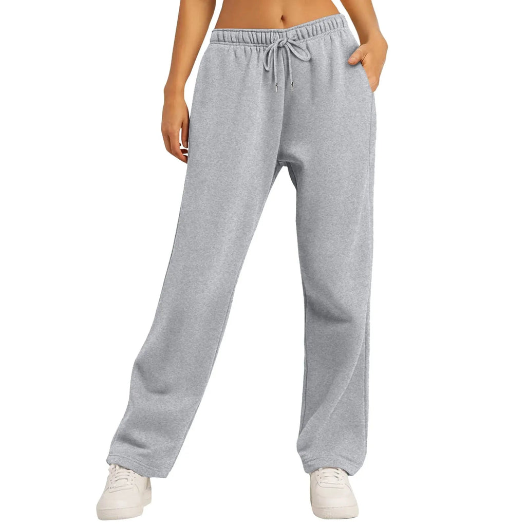 Pantaloni donna premium a gamba dritta versatili