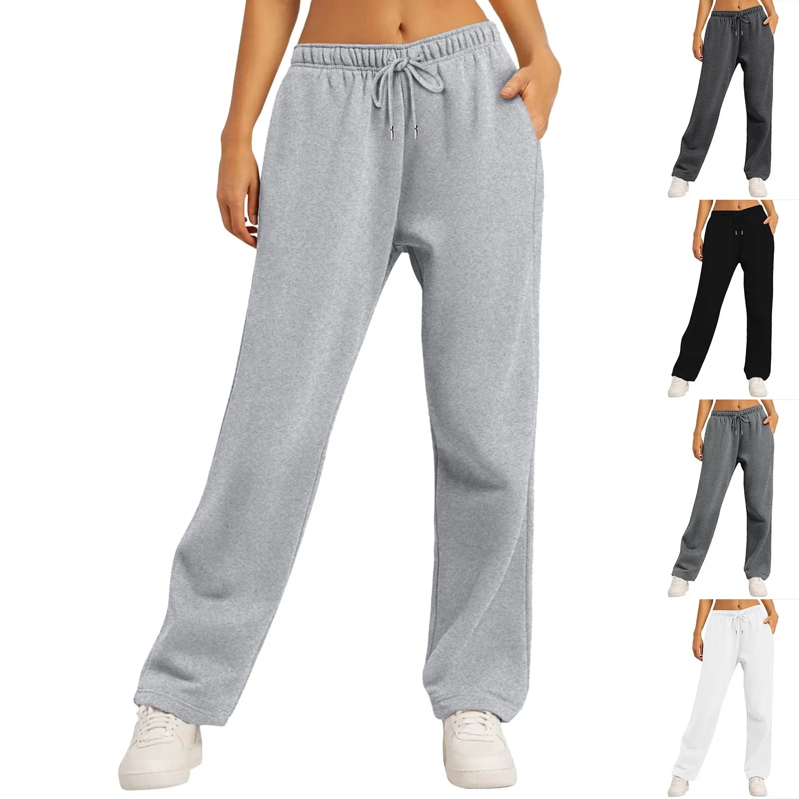 Pantaloni donna premium a gamba dritta versatili
