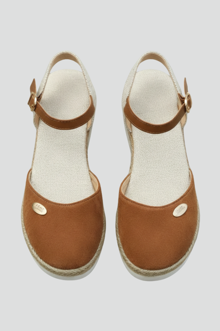 Espadrillas Donna Punta Chiusa - Sandali con Cinturino Slingback