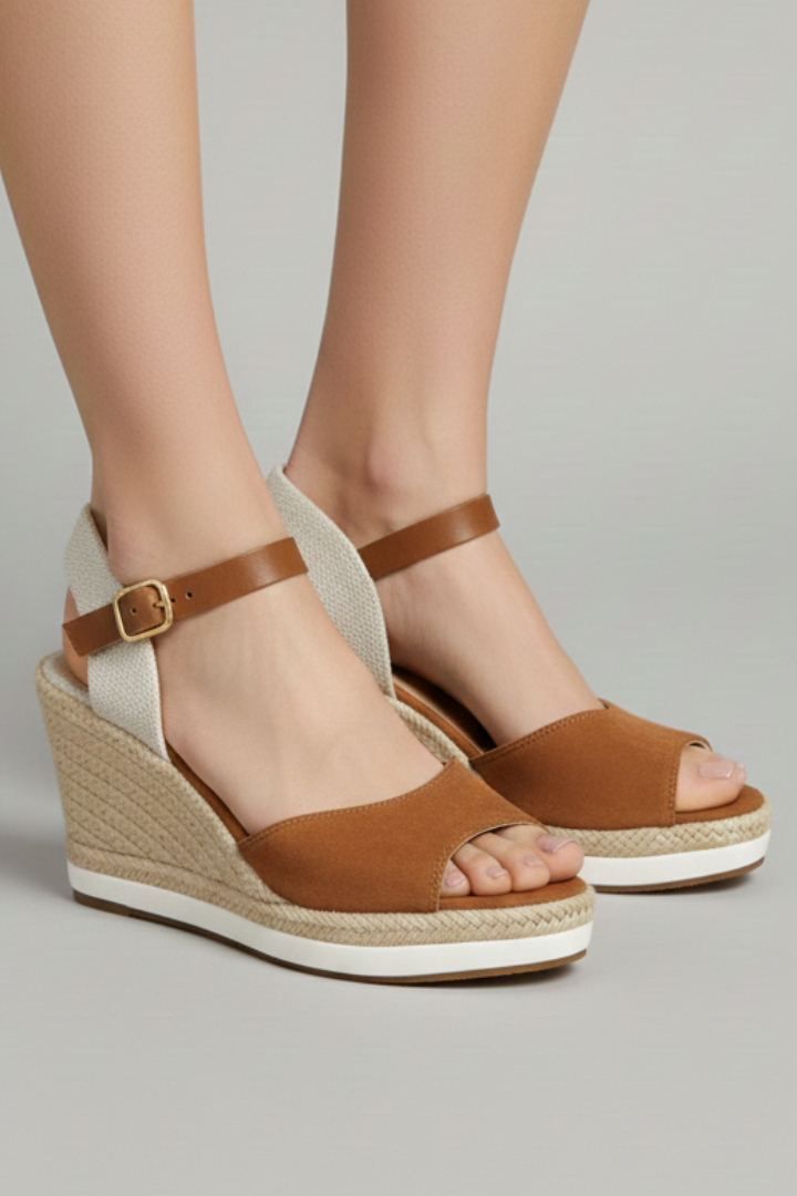 Espadrillas Donna Punta Chiusa - Sandali con Cinturino Slingback