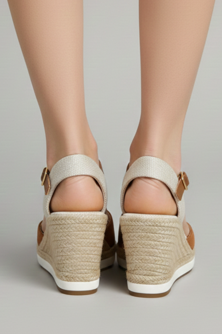 Espadrillas Donna Punta Chiusa - Sandali con Cinturino Slingback