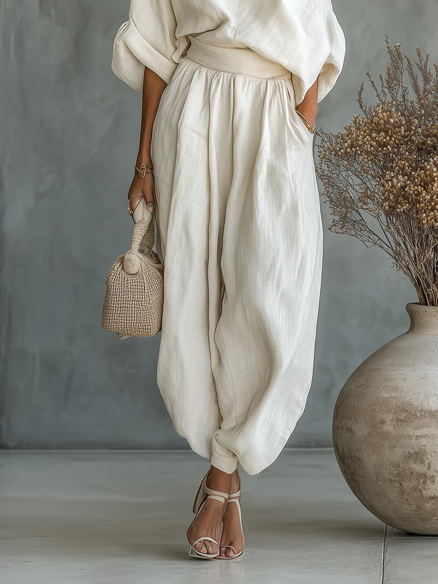 Completo due pezzi da donna con spalle scoperte – Chic e di tendenza