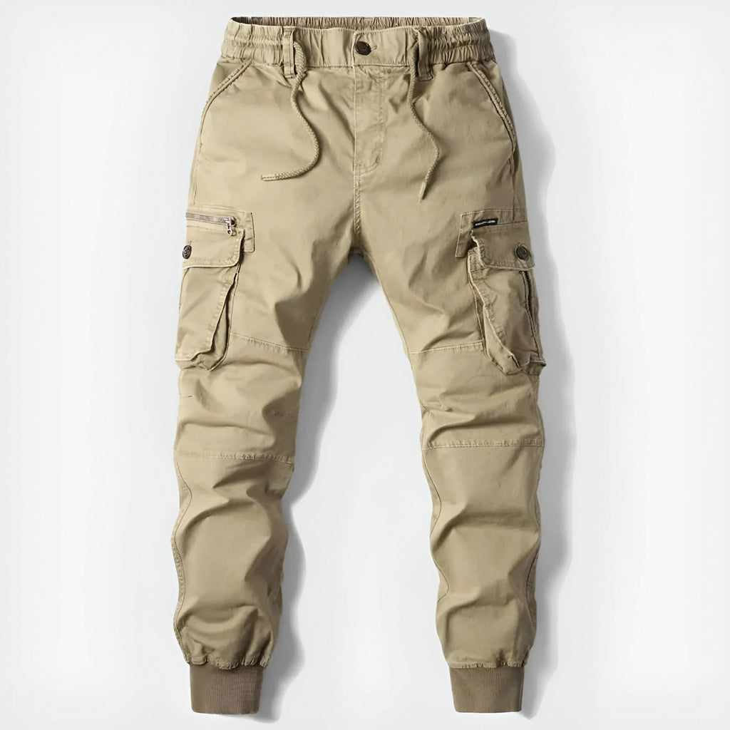 Pantaloni cargo in cotone da uomo