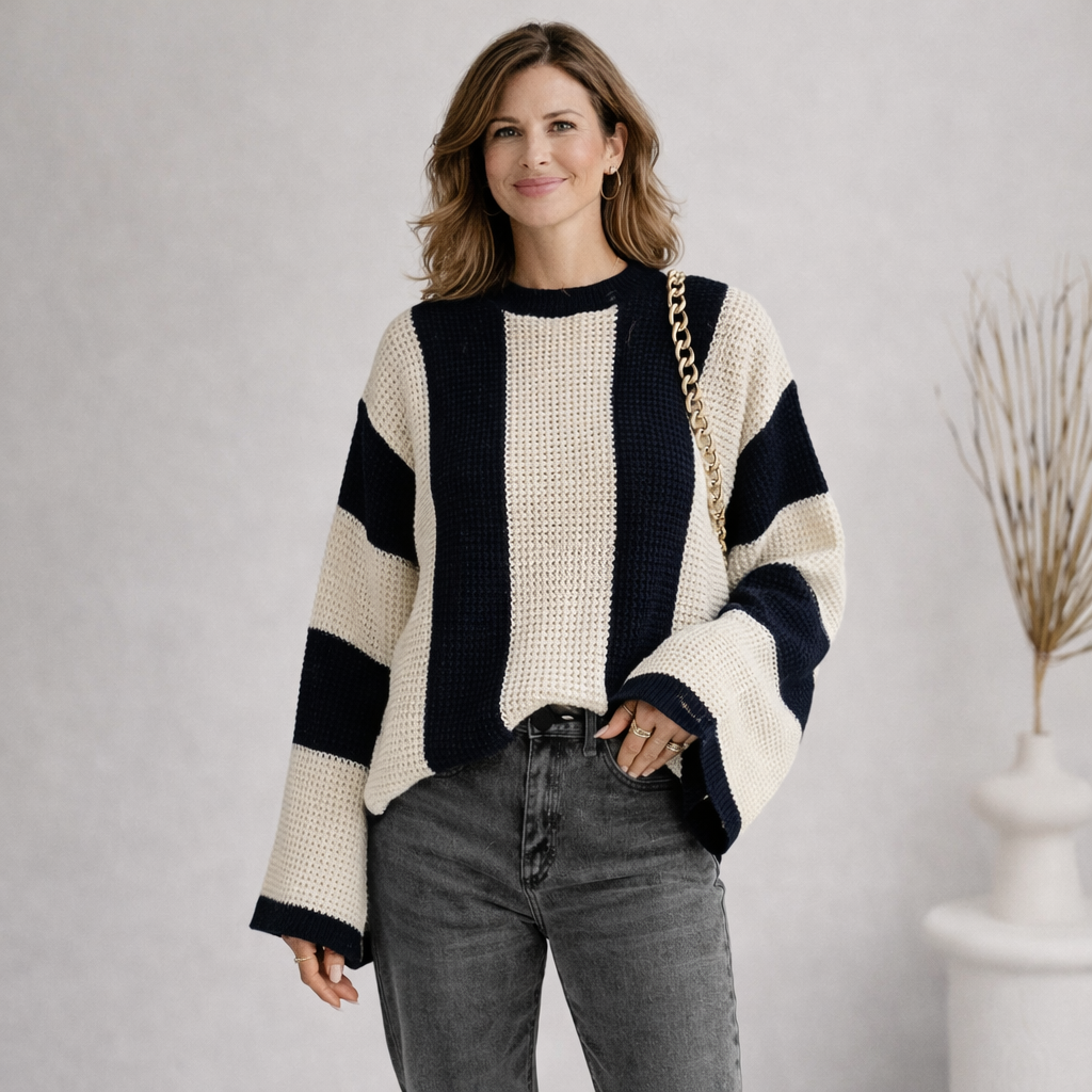 Women's Francesca Knit Sweater – Soft, Comfortable Casual Everyday Style