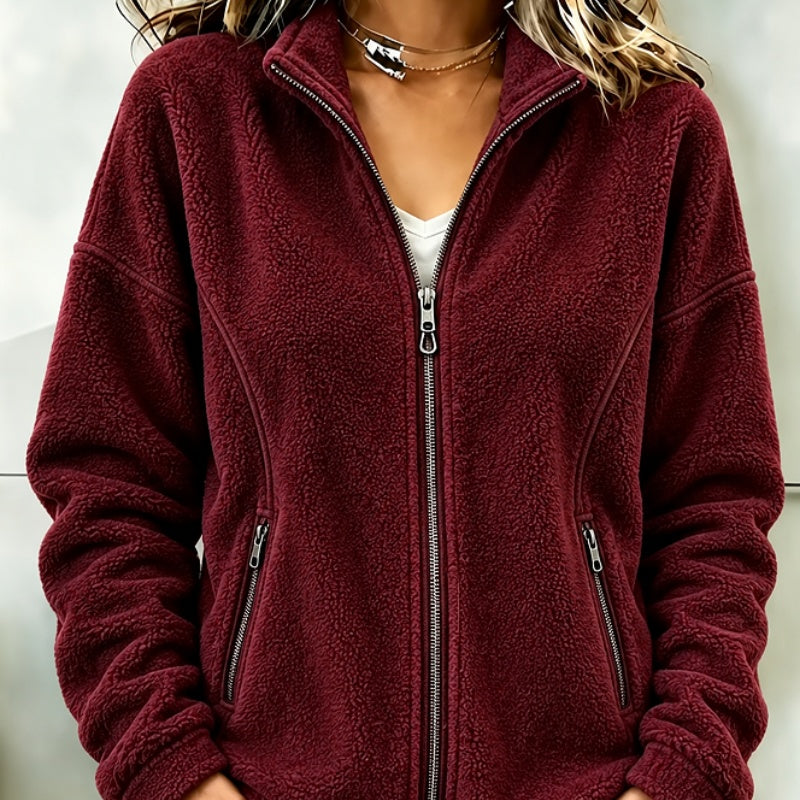Cardigan pour femme à manches longues et coupe ample – Fluide et élégant