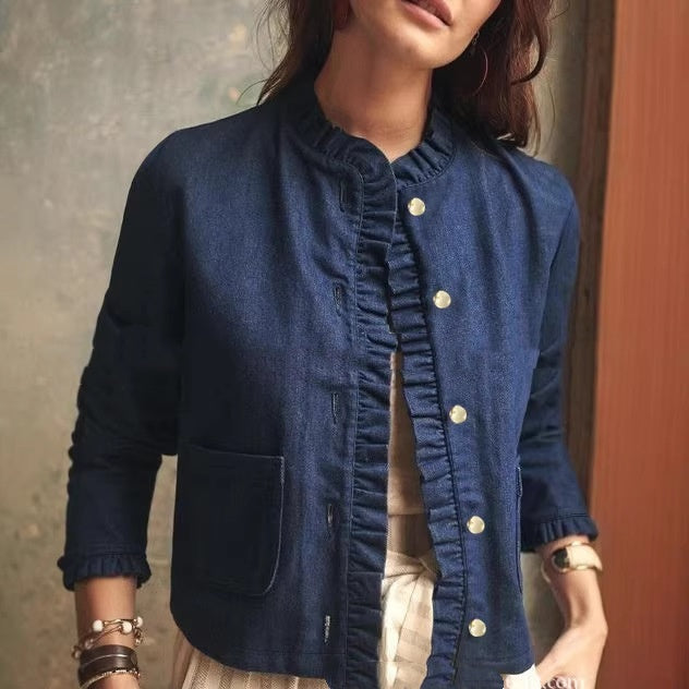 Top femme superposé style workwear - Rétro et ample