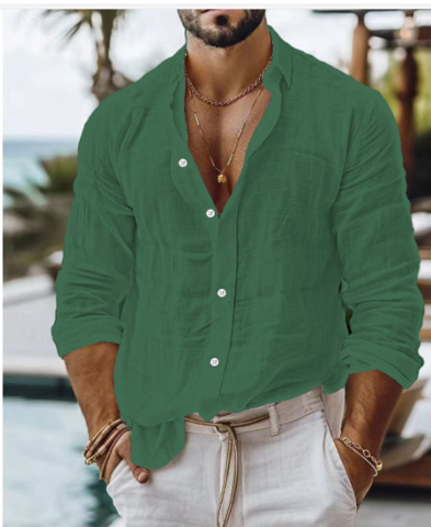 Camicia leggera e comoda da uomo