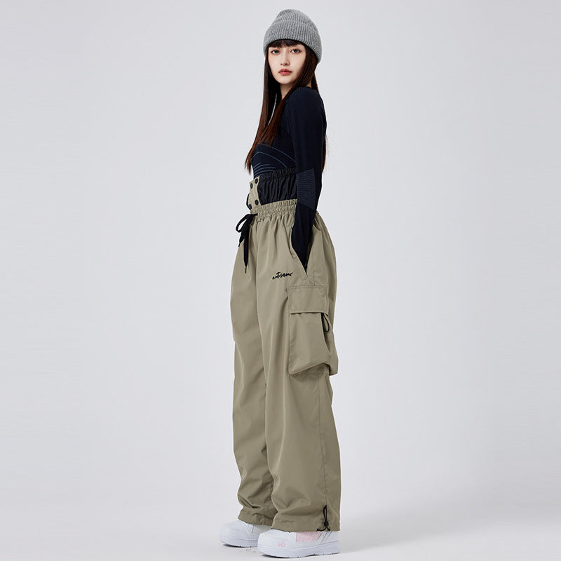 Pantalon de Ski isolante impermeabile per donna – Protezione respirante contro la neige