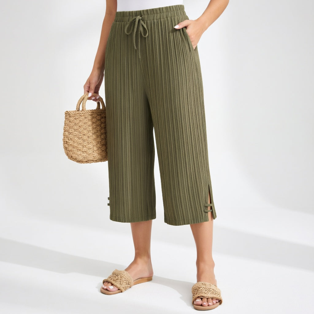 Laureline - Pantaloni fluidi eleganti e confortevoli estivi