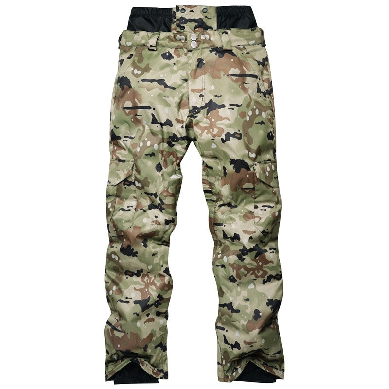 Pantaloni da sci da uomo traspiranti e isolanti – Vestibilità comoda invernale