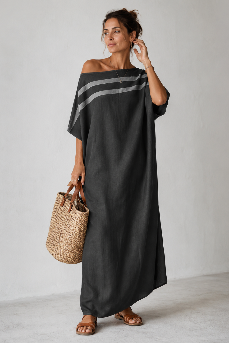 Abito maxi fluido da donna - Leggero ed elegante