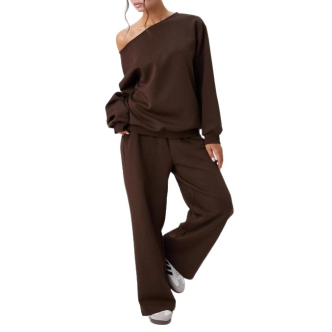 Set Due Pezzi Donna Casual – Stile Sportivo con Spalle Scoperte