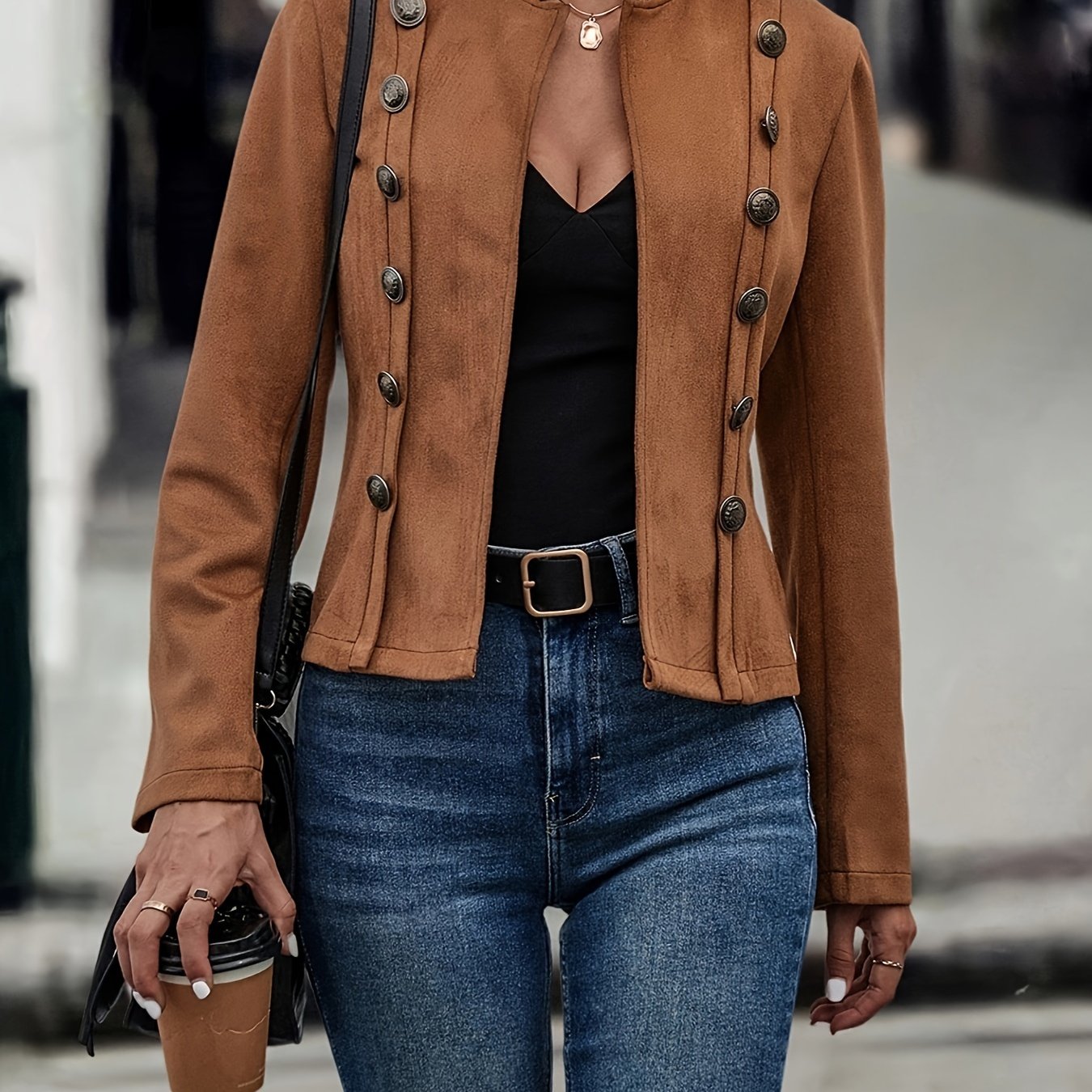 Elegante giacca vintage da donna