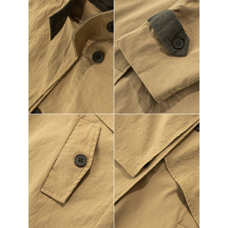 Vestido casual de mujer de longitud media: elegante estilo de oficina otoñal