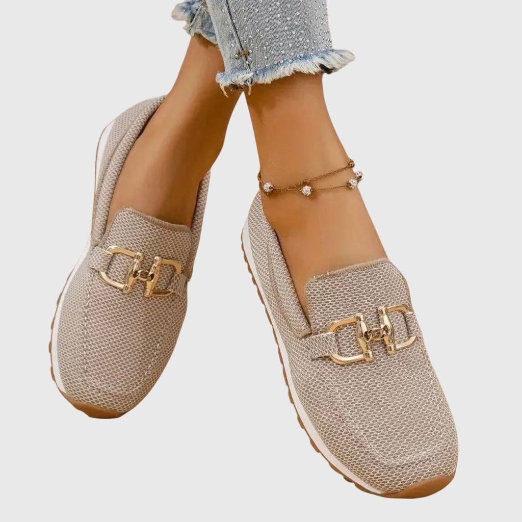 Mocassini donna comfort con supporto integrato – Scarpe basse eleganti suola morbida per sostegno quotidiano