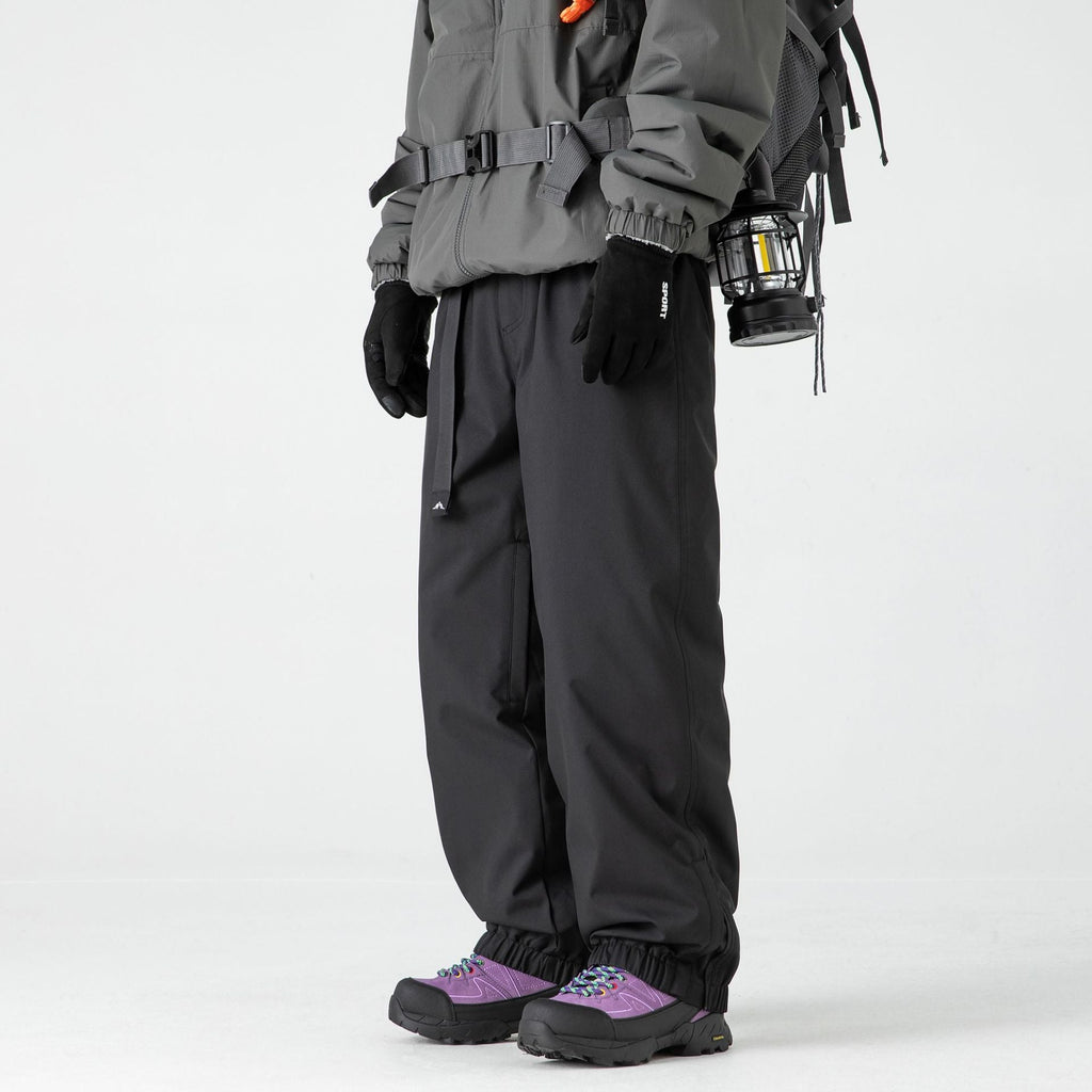 Pantaloni da snowboard impermeabili da uomo con bretelle – Pantaloni da sci invernali isolati