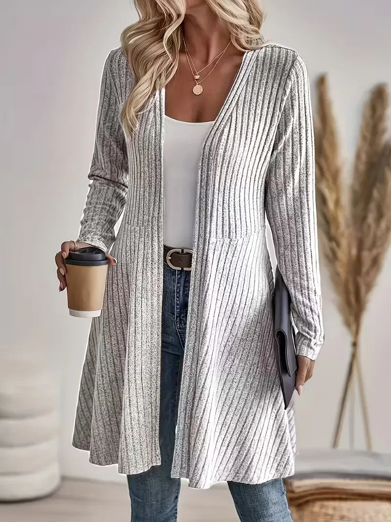 Cardigan donna scollo a V - Morbido e senza tempo