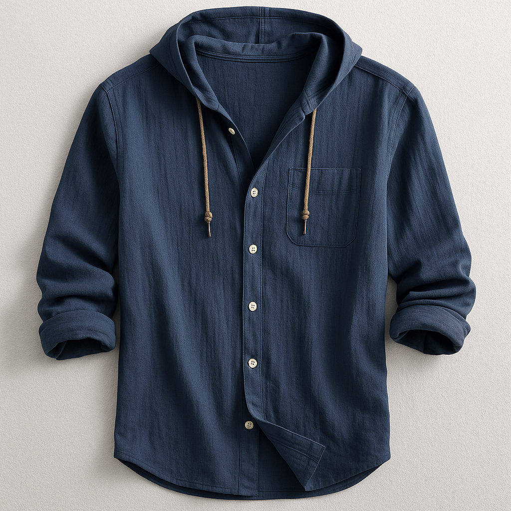 Camicia con Cappuccio Laurent Monaco – Lusso, Stile Casual e Design Moderno