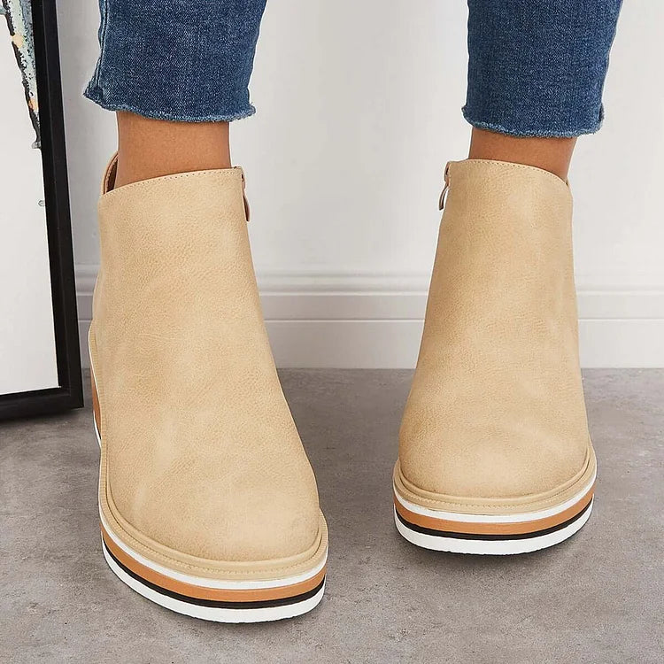 Stivali donna stile lusso in suede - Caldi ed eleganti