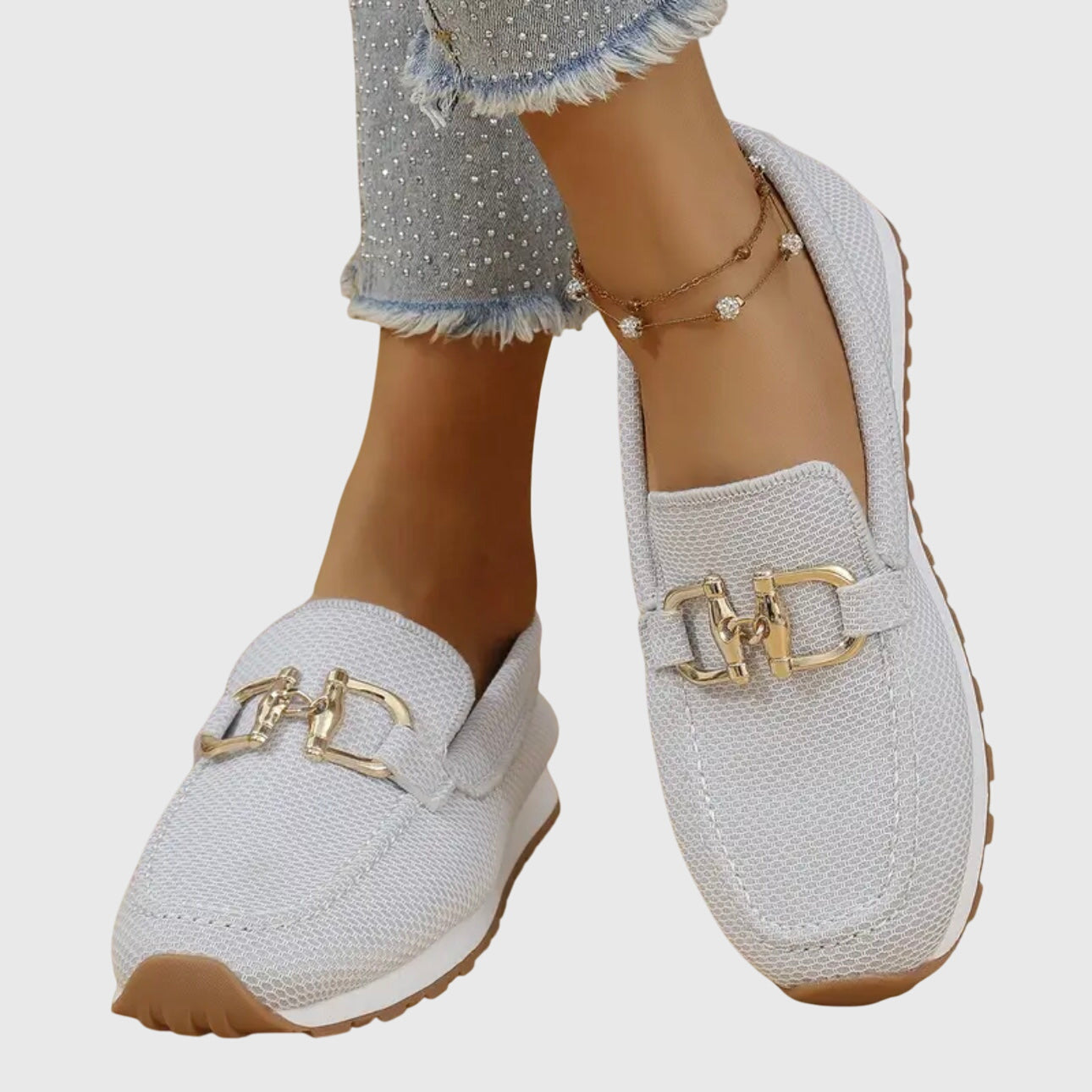 Mocassini donna comfort con supporto integrato – Scarpe basse eleganti suola morbida per sostegno quotidiano