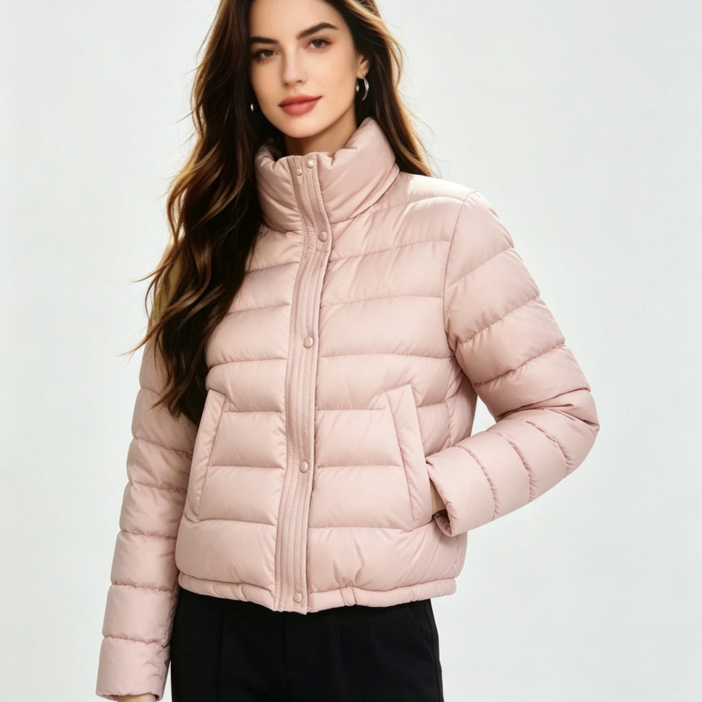 Manteau matelassé pour femme de style coréen - Chaud et léger