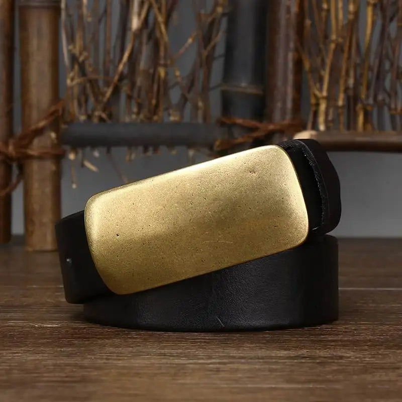 Cintura Hercules con Fibbia in Ottone – Accessorio Versatile Casual & Elegante