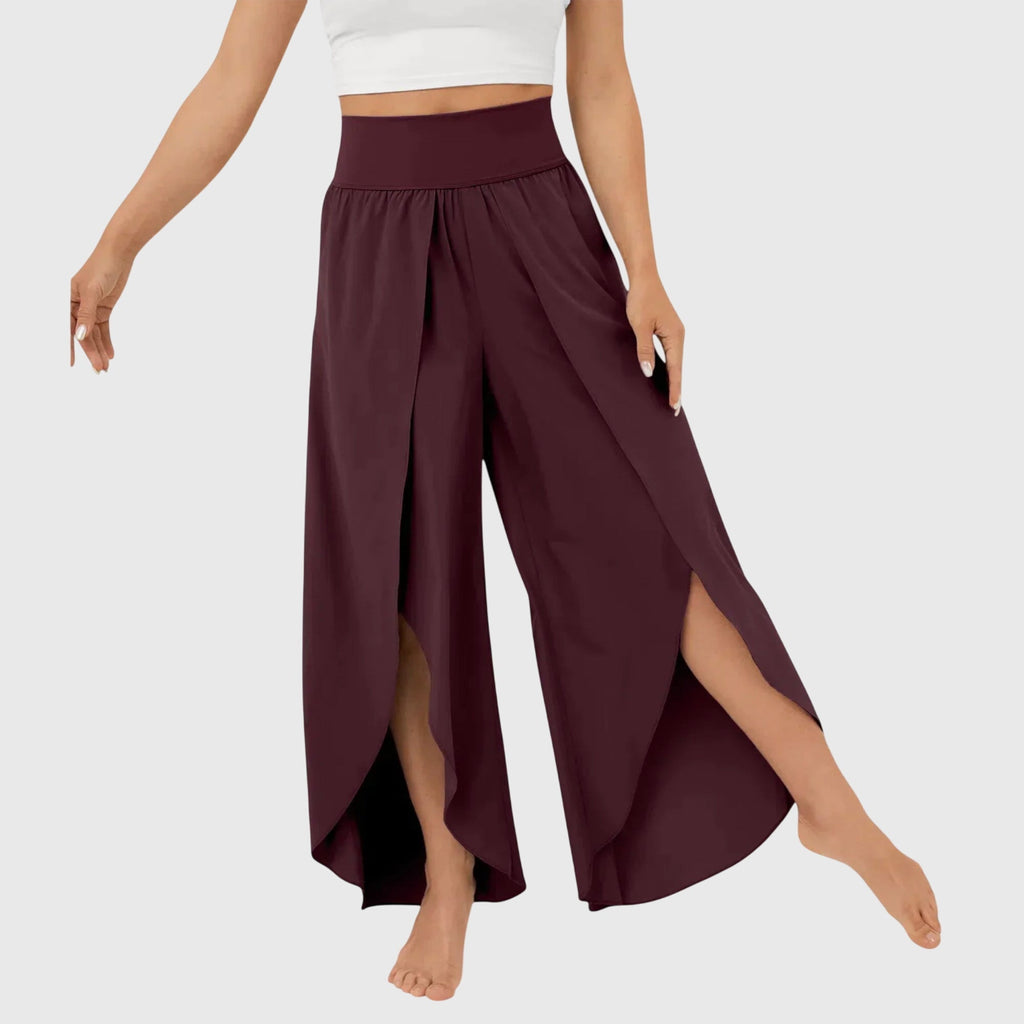 Pantaloni estivi da donna a gamba larga - Comodi e leggeri