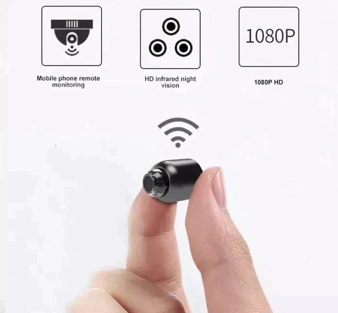 Mini telecamera WiFi: sicurezza portatile per casa o ufficio