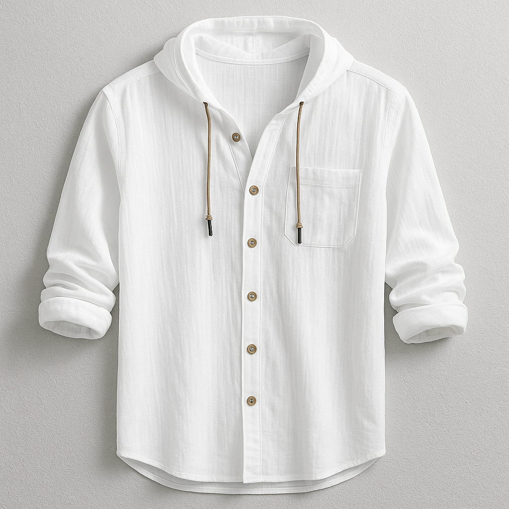Camicia con Cappuccio Laurent Monaco – Lusso, Stile Casual e Design Moderno
