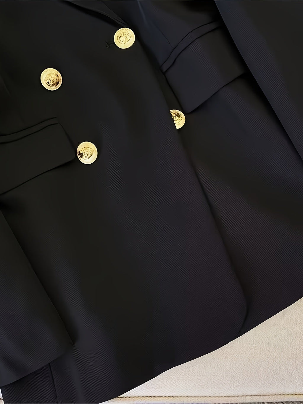 Blazer elegante e sottile da donna con bottoni dorati | Ideale per tutte le stagioni