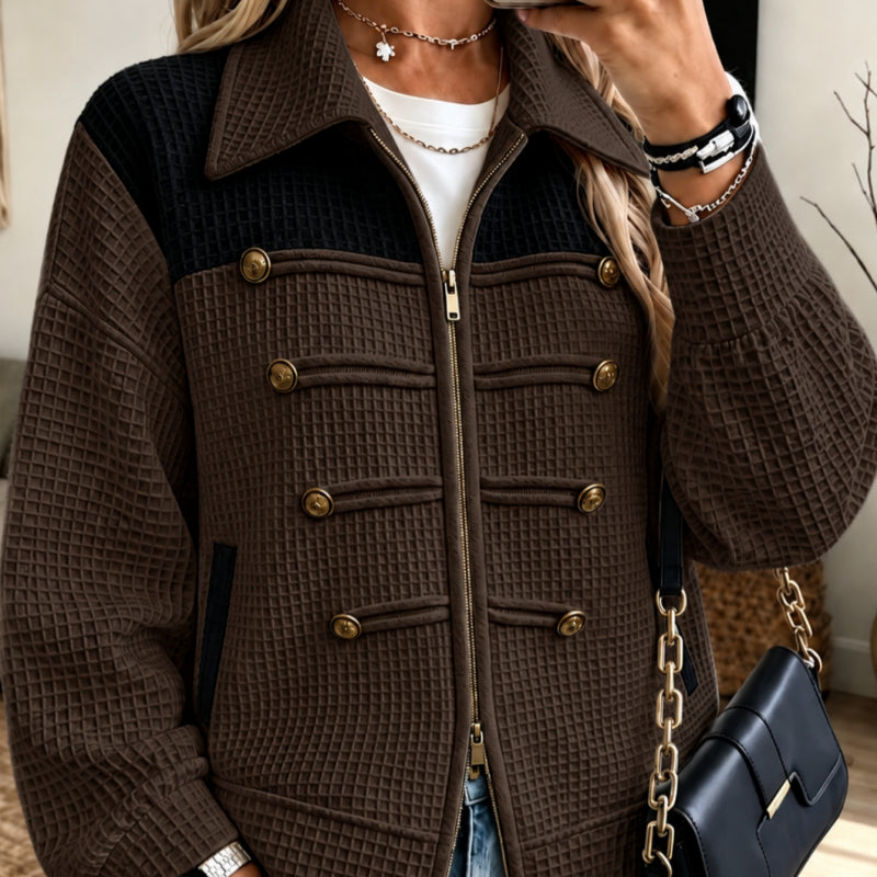 Veste décontractée pour femme avec poches - Pratique et moderne