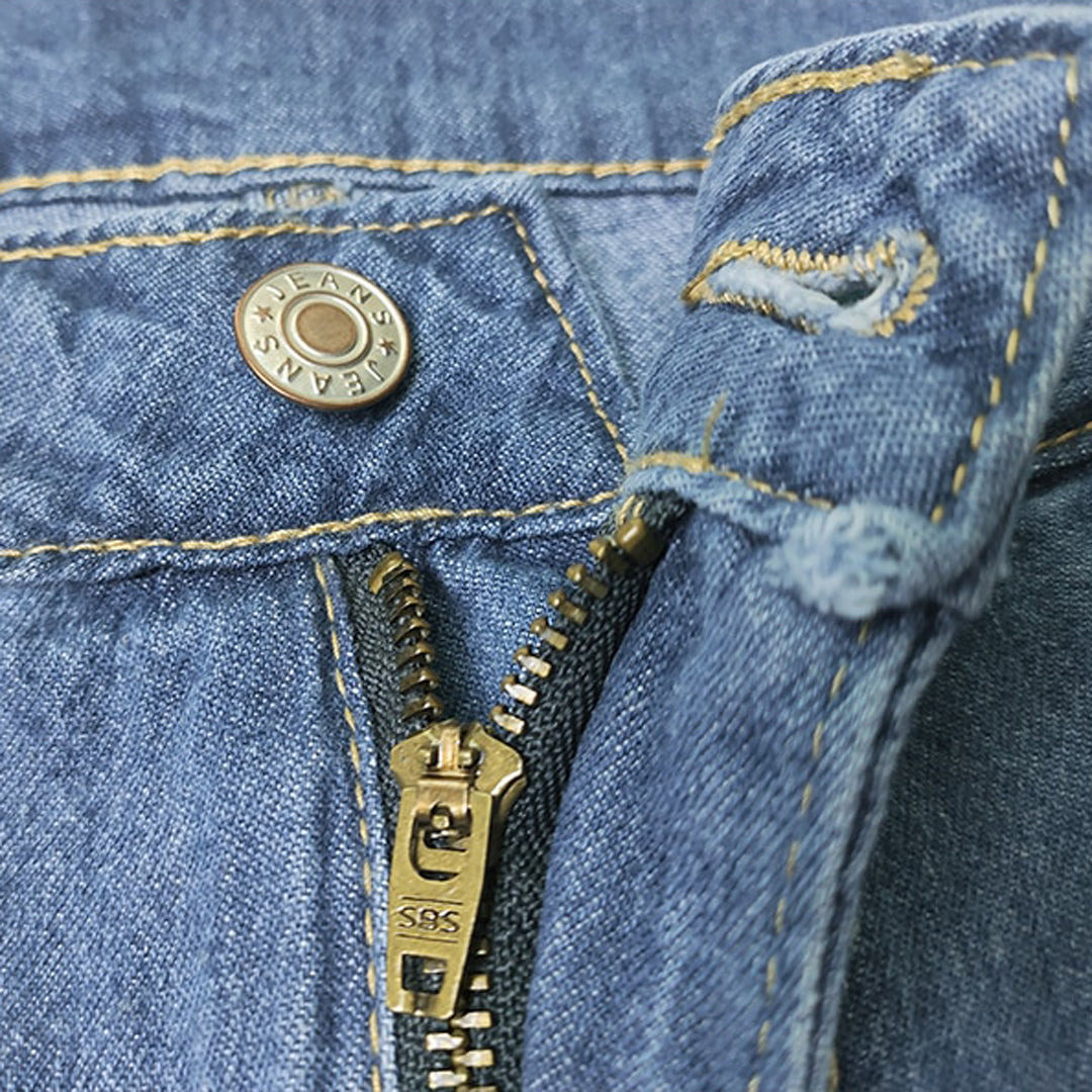 Jeans classici a gamba larga da donna - ideali per l'uso quotidiano