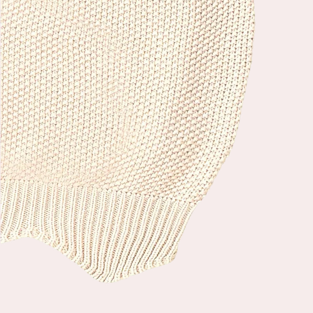 Maglione senza maniche donna a girocollo - Semplice e versatile