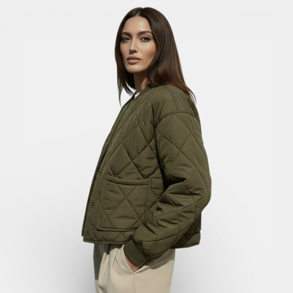 Giacca donna trapuntata leggera - Stile casual comodo e moderno