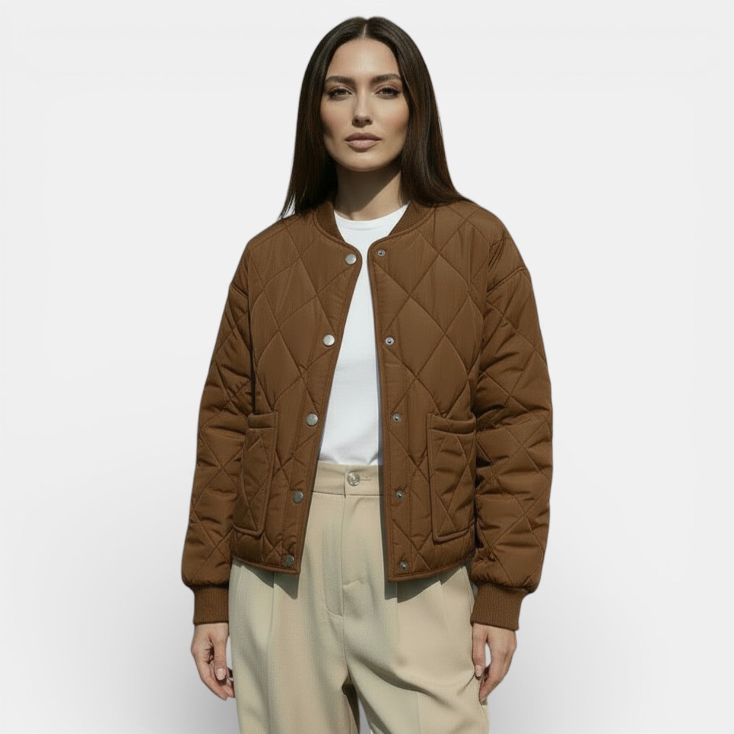 Giacca donna trapuntata leggera - Stile casual comodo e moderno