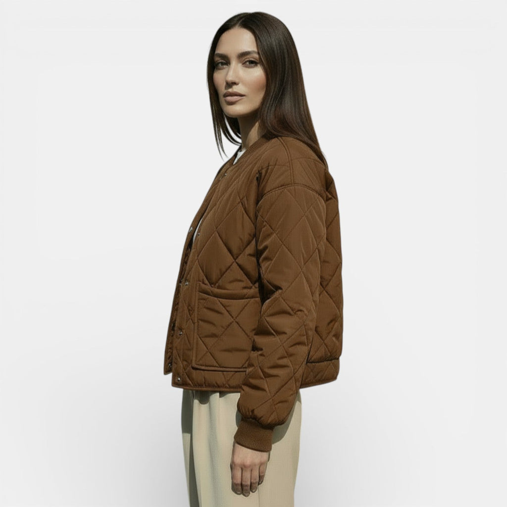 Giacca donna trapuntata leggera - Stile casual comodo e moderno